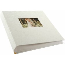 Goldbuch Jumbo Fotoalbum Romeo weiß 30x31 cm 100 weiße Seiten