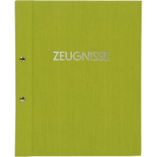 Goldbuch Zeugnismappe Colours grün DIN A4