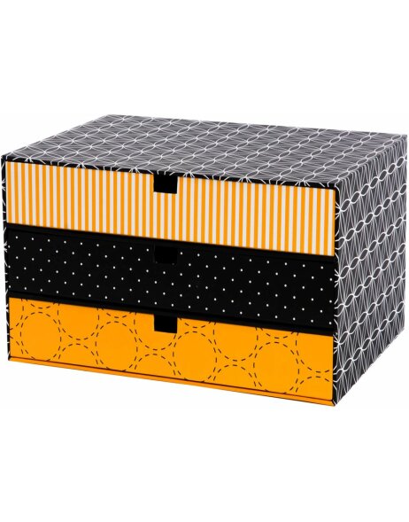 Drawer box 3 slipcase off-line yellow