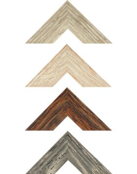 Rama drewniana Landhaus 730 15x15 cm drewno wiśniowe szkło antyrefleksyjne