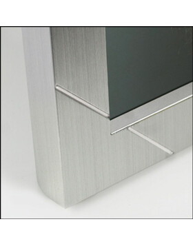 Metalowa ramka Argo srebrna 10x15 cm
