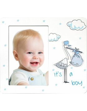 Baby frame Fagottino blue 10x15 cm