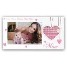 Wooden picture frame 10x15 cm MUM