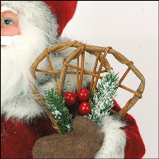 Weihnachtsfigur Finland 39 cm mit Rahmen 7x10 cm