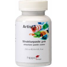 Structure Paste, white, grit 250 ml