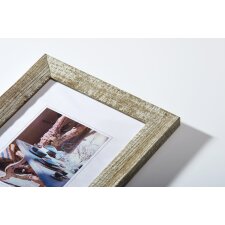 Mood wooden frame 30x40 cm chalk white