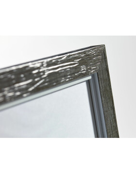 Sentiment wooden frame, 15x20 cm, gray
