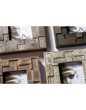 Holz-Fotorahmen Liam kalkweiß 10x15 cm