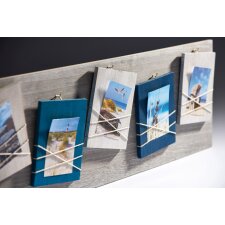 Galerierahmen La Casa blau, für 5 Fotos 8x11 cm