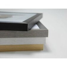 Cadre en aluminium Spacy profilé carré