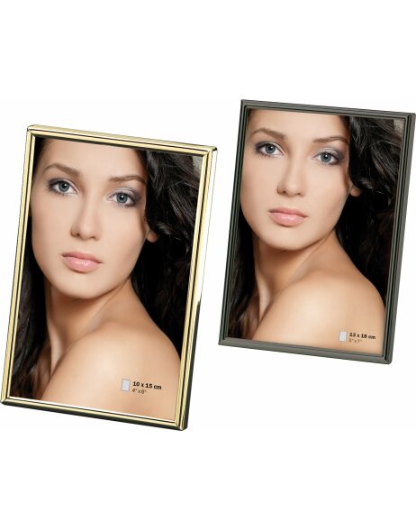 Chloe photo frame black und gold 10x15 cm - 15x20 cm