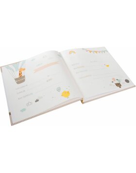 Goldbuch Babyalbum Honigbär 30x31 cm 60 weiße Seiten