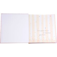 Goldbuch Babyalbum Pink Heart 30x31 cm 60 weiße Seiten