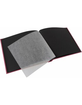 Goldbuch Álbum de rosca Bella Vista fucsia 30x25 cm 40 páginas negras