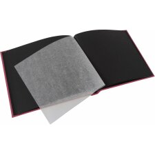 Goldbuch Album srubowy Bella Vista fuksja 39x31 cm 40 stron czarny