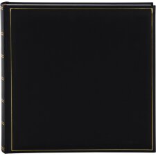 Goldbuch XL Fotoalbum Firenze schwarz 34x35 cm 100 weiße Seiten