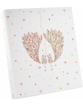 Wedding folder A4 birds