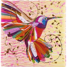 Poesiealbum Flower Kolibri