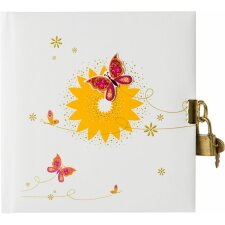 Goldbuch Tagebuch Kleiner Schmetterling