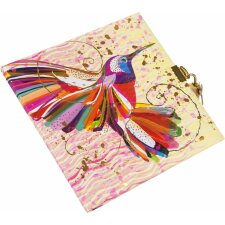Goldbuch Journal Flower Colibri 16,5x16,5 cm 96 pages blanches