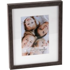 Wooden photo frame Siena anthracite 13x18 cm