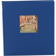 Goldbuch Album fotografico Bella Vista 25x25 cm Copertina in lino 60 pagine bianche