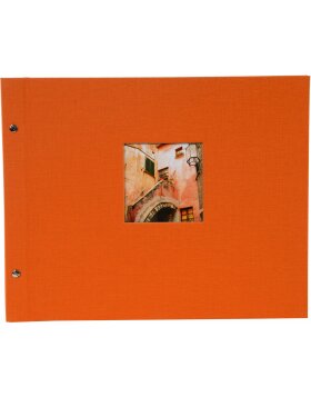 Goldbuch Álbum de rosca Bella Vista Lino 39x31 cm y 30x25 cm 40 páginas