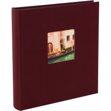 Goldbuch Álbum de Fotos Bella Vista burdeos 30x31 cm 60 páginas negras