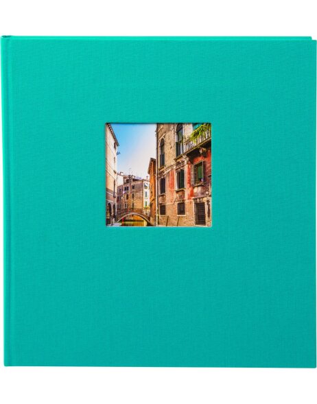Goldbuch Album photo Bella Vista turquoise 30x31 cm 60 pages noires