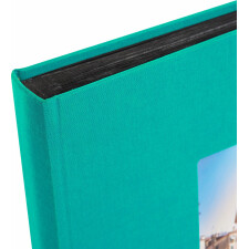 Goldbuch Album photo Bella Vista turquoise 30x31 cm 60 pages noires