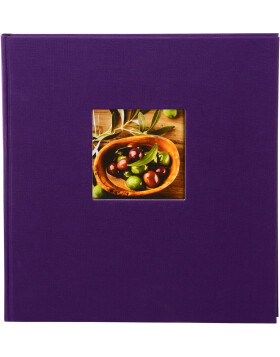 Goldbuch Album photo Bella Vista violet 30x31 cm 60 pages noires