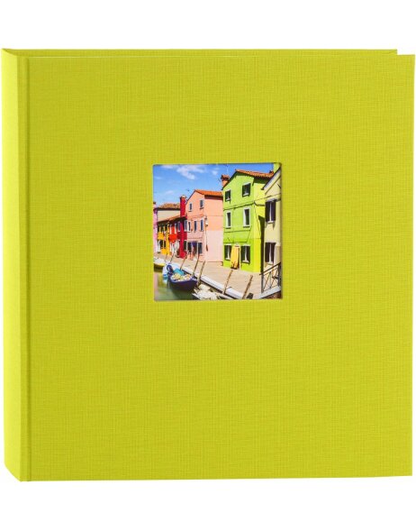 Goldbuch Album fotografico Bella Vista verde 30x31 cm 60 pagine nere