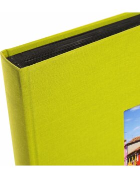 Goldbuch Álbum de Fotos Bella Vista verde 30x31 cm 60 páginas negras