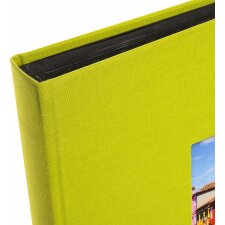 Goldbuch Álbum de Fotos Bella Vista verde 30x31 cm 60 páginas negras