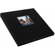 Goldbuch Album fotografico Bella Vista nero 30x31 cm 60 pagine nere