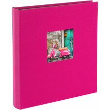 Goldbuch Album fotografico Bella Vista rosa 30x31 cm 60 pagine nere