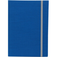Notebook A5 lined Linum blue