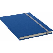 Notebook A5 lined Linum blue