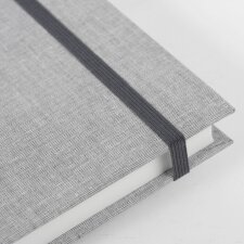Notebook A5 lined Linum gray