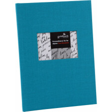 Photo Notebook A5 blank Bella Vista turquoise