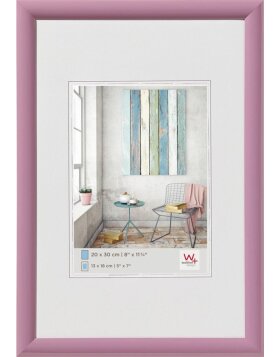 Plastic frame 40x50 cm lilac Trendstyle