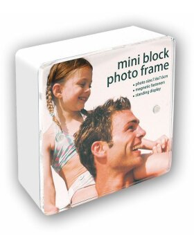 MAINE acrylic photo frame 7,5x7,5 cm