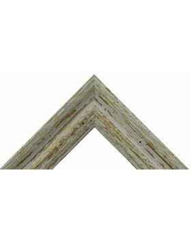 Vetro antiriflesso cornice in legno H740 grigio 20x30 cm