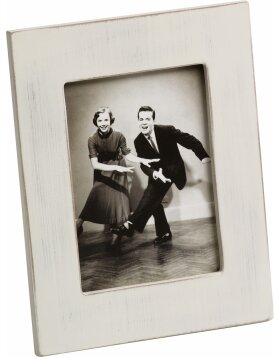 Kerry photo frame white and brown 10x15cm and 13x18cm