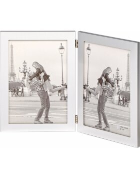 Larissa Marco de fotos de aluminio Marco sencillo Marco doble 10x15 cm, 13x18 cm y 15x20 cm