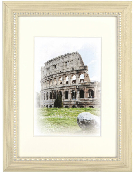 wooden frame Capital Roma 30x40 cm white