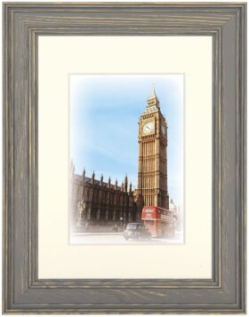Capital London wooden frame 15x20 cm taupe