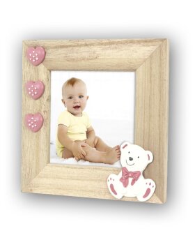 Baby Frame patty roze 10x10 cm