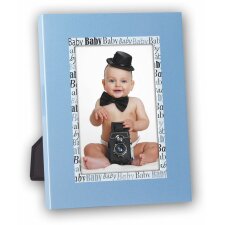 baby photo frame JERRY BLUE 10x15 cm