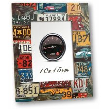 Cadillac wooden photo frame 10x15 cm and 13x18 cm